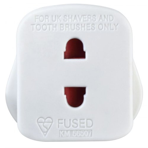 1a Shaver Adaptor White 