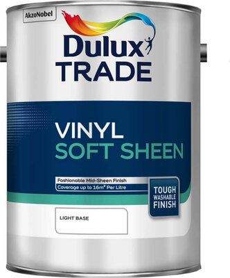 Dulux Trade Vinyl Soft Sheen Light Base 5L Paint 5081968