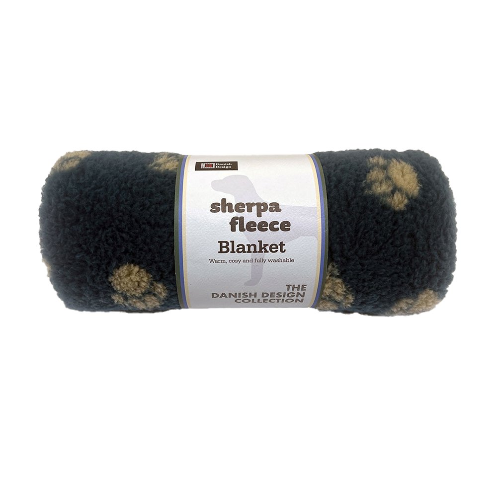 Danish Design Harbour Fleece Paw Blanket Medium