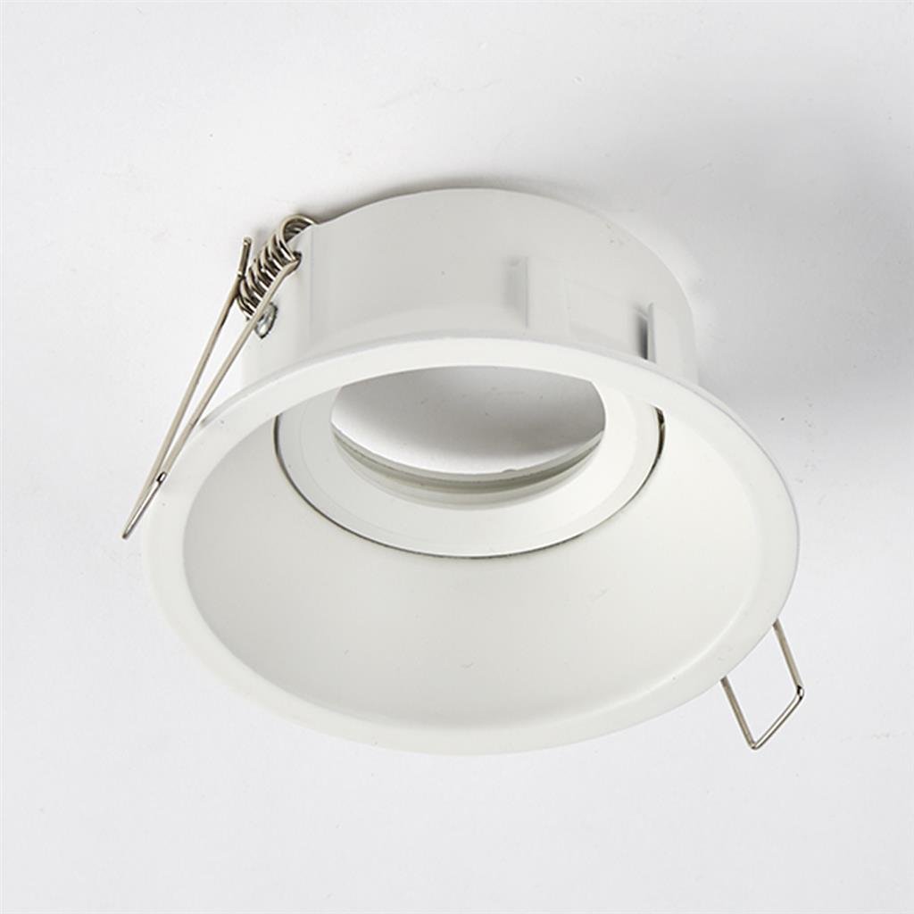 Searchlight Matt White Recessed GU10 Spotlight