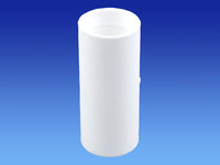 Overflow Straight Coupler - 20mm Pack of 2 White EPOF1