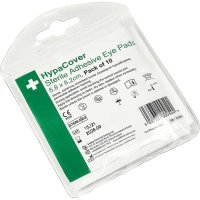 HYPACOVER STERILE ADHESIVE EYE PADS PACK 10