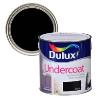 Dulux Undercoat Black 2.5L Tin & Swatch