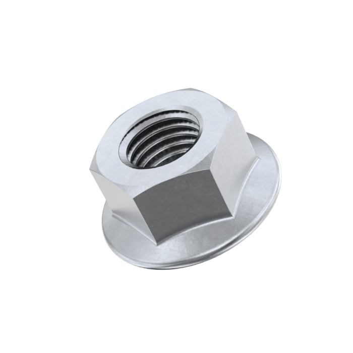 Metric Serrated Flange Nuts 