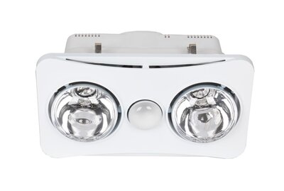 Mercator Ardene LED Duo 3 in 1 Bathroom Heater White