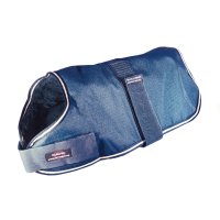Outhwaite Navy Blue Padded Dog Coat