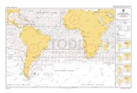 ADMIRALTY Routeing Chart - 5125(5) South Atlantic Ocean (May)