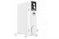 2KW OIL FREE COLUMN RADIATOR COMPLETE WITH HEAT SETTINGS, THERMOSTAT AND TIMER