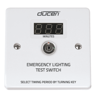 ESP Duceri Emergency Light LCD Test Switch