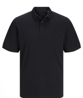 Polo Organic Black Medium (7556)