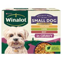 Winalot Pouch Small Dog Mixed in Gravy 100g 12pk x 4