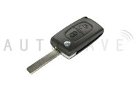 Peugeot/Citroen/Fiat 2 Button Flip