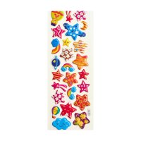 3D Stickers - Assorted Stars (25 pieces)