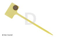 30cm YELLOW T LABELS (SL300)
