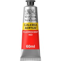 W&N GALERIA ACRYLIC COLOUR 60ML FLUO RED
