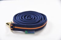 Dublin Padded Lead Rein Navy/Ora