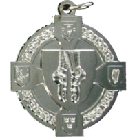 40mm Irish Dancing Medal (Silver)