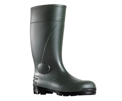 Netco Normal PVC Safety Wellington Green S5 SRA