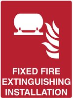 Fire Emergency Sign - Available in Sign Material - PVC, ACM, ADHESIVE