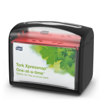 Tork Xpressnap® Tabletop Napkin Dispenser, N4, Black