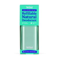 Wild Natural Deodorant Fresh Cotton & Sea Salt Starter Pack