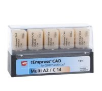 Ivoclar IPS Empress Cad Cerec/Inlab Multi C14 A2 Pack 5 