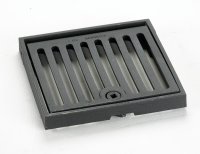 CAST GRID HINGE & LOCK 150mm SQUARE GALVANIZED