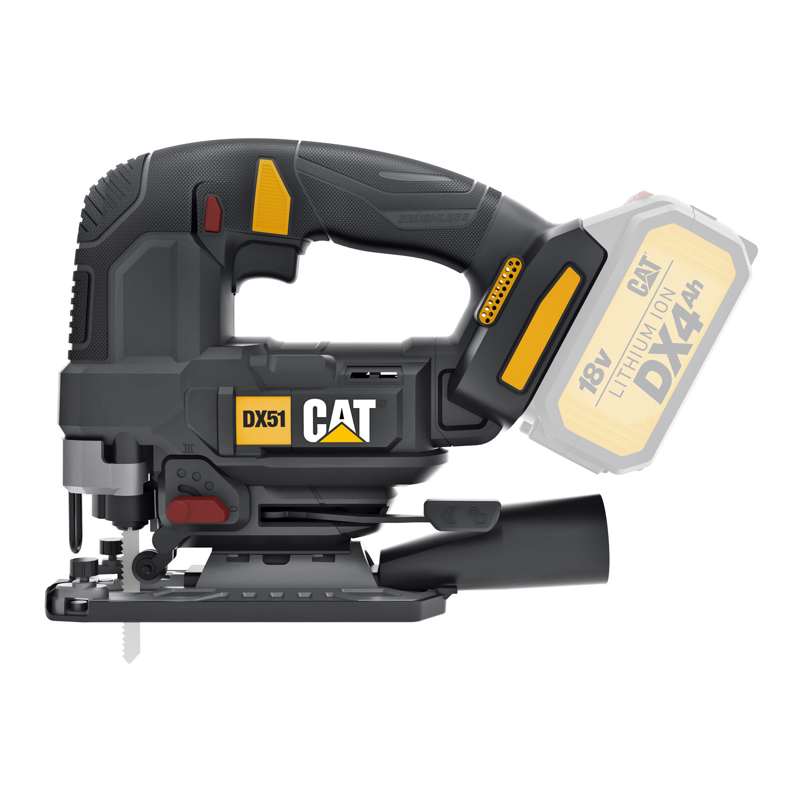 CAT 18V 26mm Jigsaw - Bare