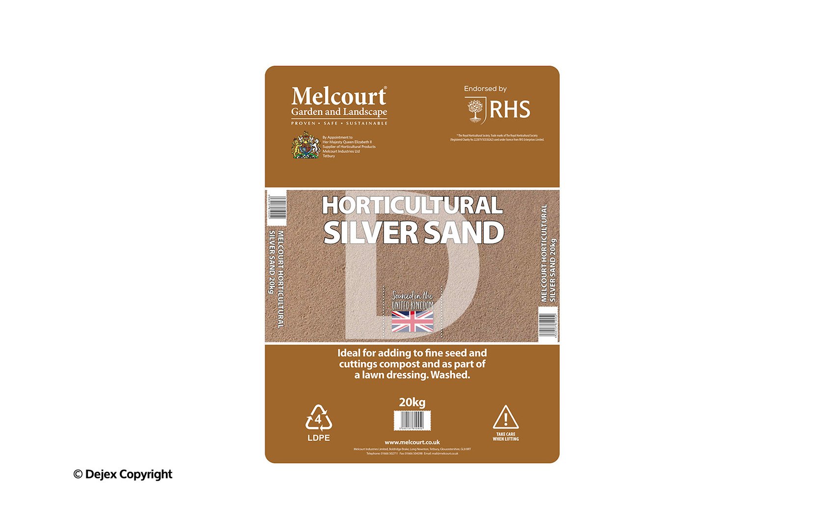 MELCOURT HORTICULTURAL SILVER SAND