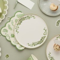 Botanical Cocktail Paper Plates - Pack of 8