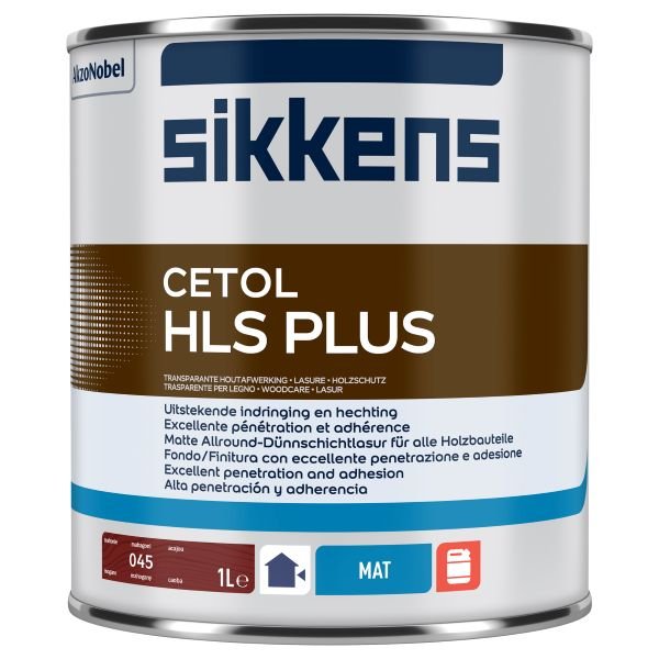 Sikkens Cetol HLS Plus Mahogany Tin 1L