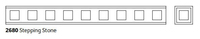 CAMARO BORDER 2680 STEPPING STONE