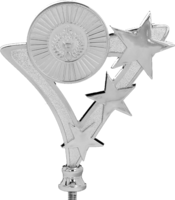 127 x 117mm Nash Star Holder (Silver)