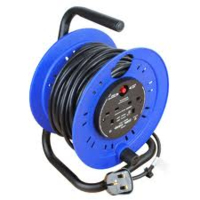 CABLE REEL 25MT TWIN 13A SKT(4510092)