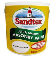 Sandtex Smooth White 5ltr