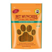 Pet Munchies Wild Salmon Strips 8x80g