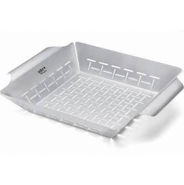 Weber Deluxe Large Square Grilling Basket 6434