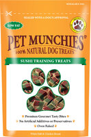 Pet Munchies Dog Training Treats Sushi 50g x 8