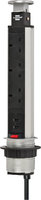 1396203013 TOWER POWER USB-CHARGER DESK EXT 3-GANG 2MT 1.5 with 2 USB