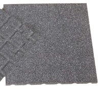 Aslon Rubber Tile 50x50cm 25mm Grey