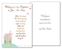 Card -Wishing You Happiness in your New Home   (20925)