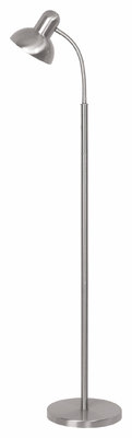 Mercator Ben Floor Lamp Brushed Steel