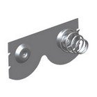 Spring & Button Contacts for Moulded Cases Cell Type D