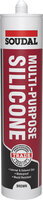 Soudal Multi Purpose Silicone Brown 270ml