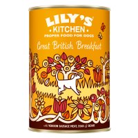 Lilys Kitchen Dog Tin Great British Breakfast 6x400g