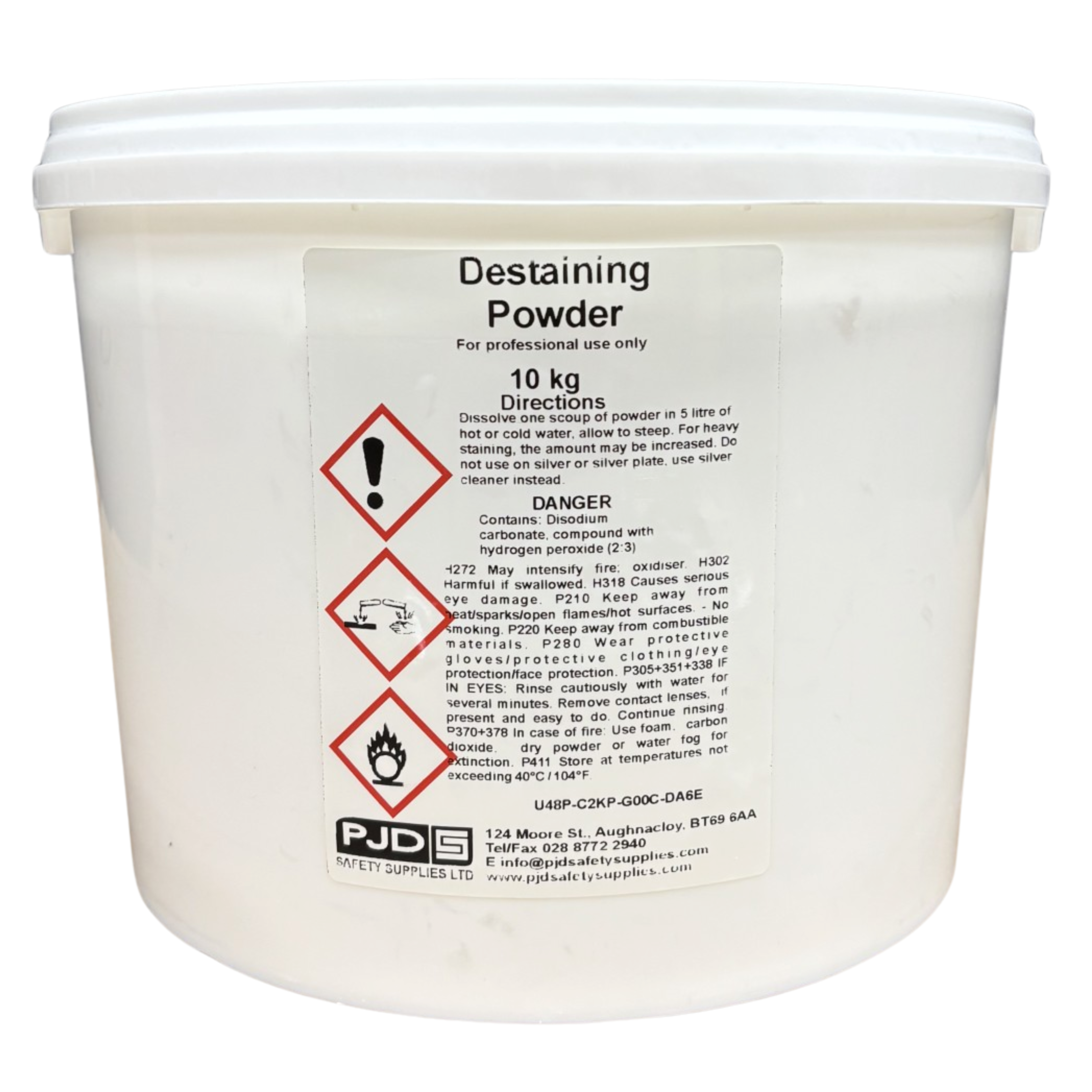 Destaining Powder for Crockery, 10Kg
