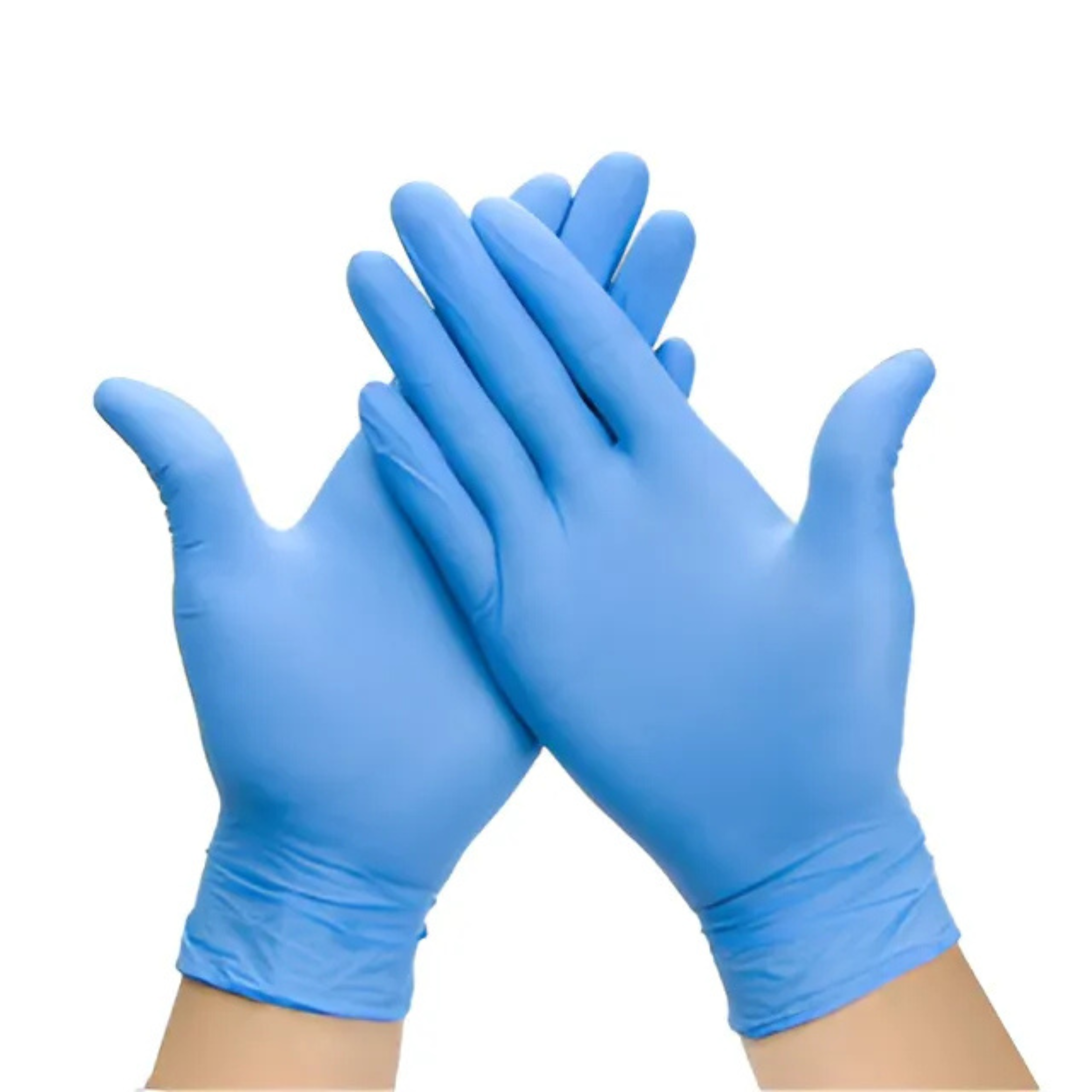 Bodytech Blue Nitrile Gloves, Powder Free, 1000/Case