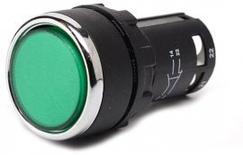 MB200DY 22mm Switch 1 NC Green