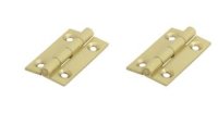 Butt Hinges Solid Brass 2 inch Pair