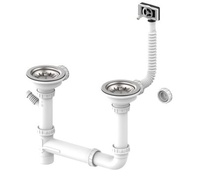 Leisure SInks WAST04 Basket Strainer Waste Kit for 1.5 Bowl Sinks